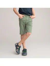 Denim Bermuda Shorts - 1