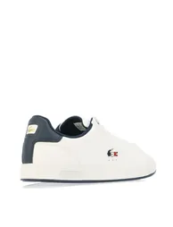 Men's Lacoste Graduate Pro Trainers in White - 2