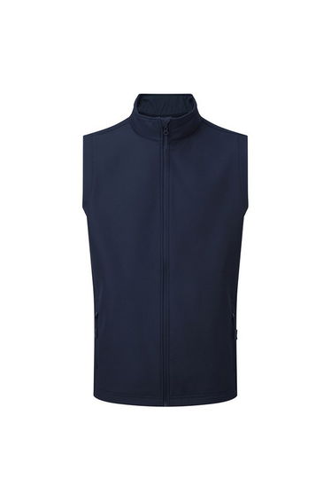 Premier Mens Windchecker Recycled Printable Gilet - Navy