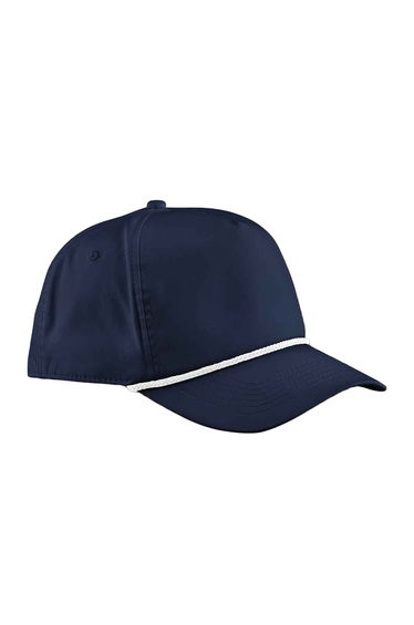 Beechfield Rope Detail Baseball Cap - Navy/White