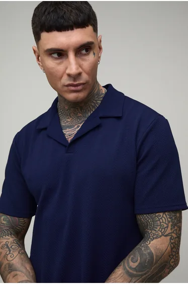 طقم بوهو مان باللون الكحلي