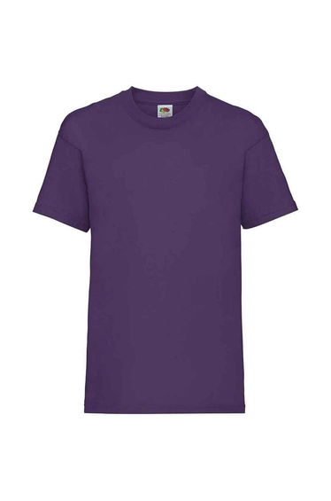 Fruit of the Loom Childrens/Kids Valueweight T-Shirt - Purple