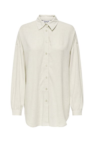 ONLSIESTA LS LINEN BL SHIRT PNT