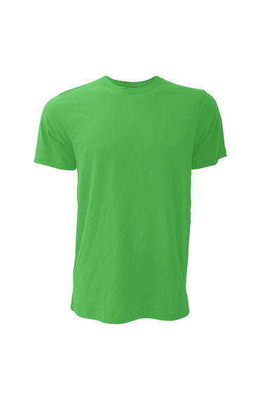 Canvas Unisex Jersey Crew Neck T-Shirt / Mens Short Sleeve T-Shirt - Kelly Green
