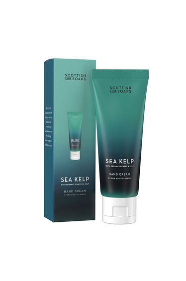 Scottish Fine Soaps Sea Kelp Hand Cream 75ml Tube in Carton