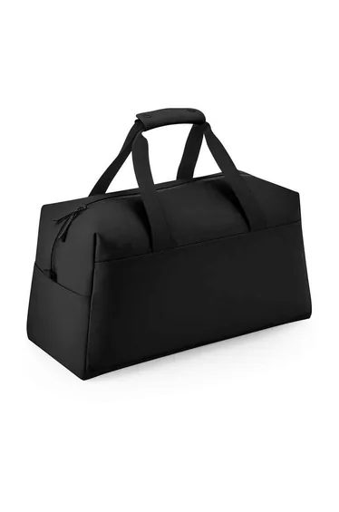Bagbase Weekender Matte PU Duffle Bag - Black