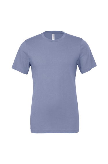 Bella + Canvas Unisex Jersey Crew Neck T-Shirt - Lavender Blue