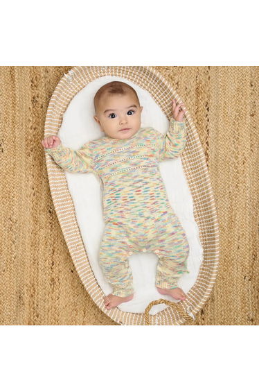 Mystic - Space Dye Knitted Baby Onesie