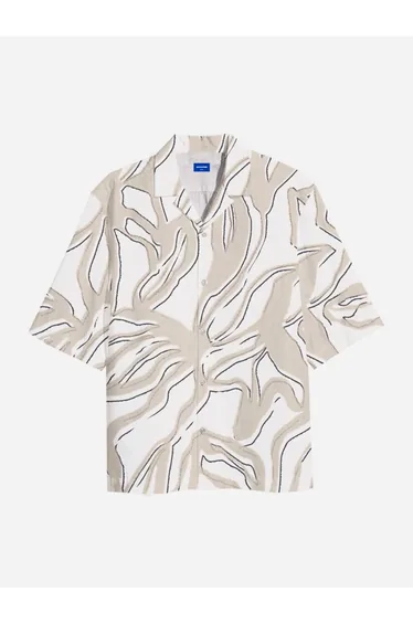 Printed Resort Collar Short Sleeve Shirt