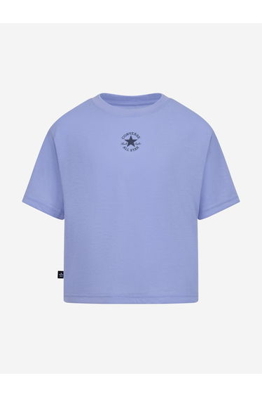 Girls Chuck Patch Boxy T-Shirt in Blue