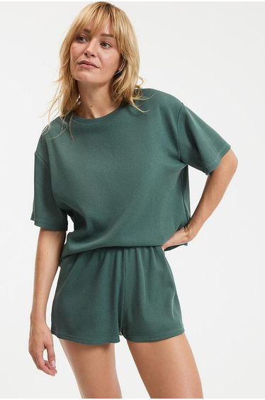 Honeycomb Knit Short Pyjamas
