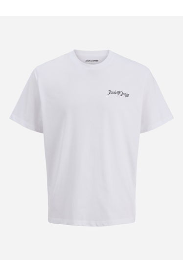White Regular Fit Crew Neck T-Shirt