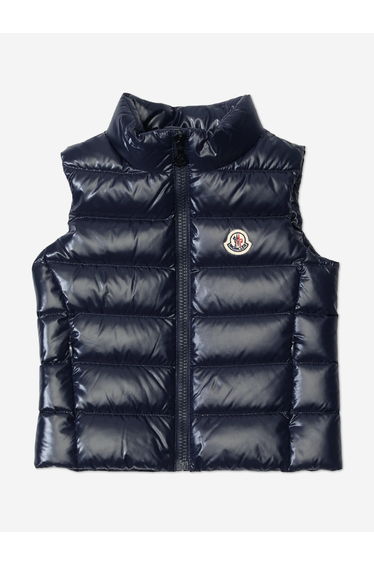 Girls Down Padded Ghany Gilet in Navy