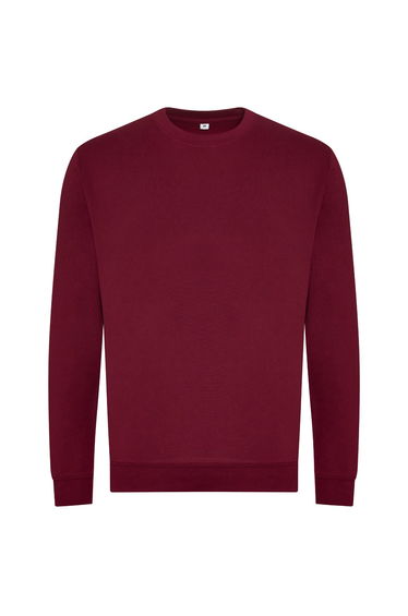 Awdis Mens Organic Sweatshirt - Burgundy