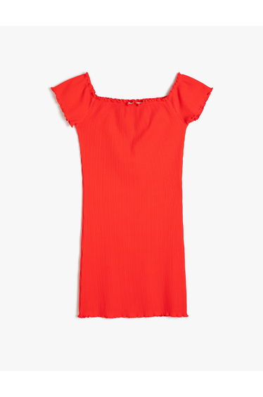 Cotton Ribbed Dress