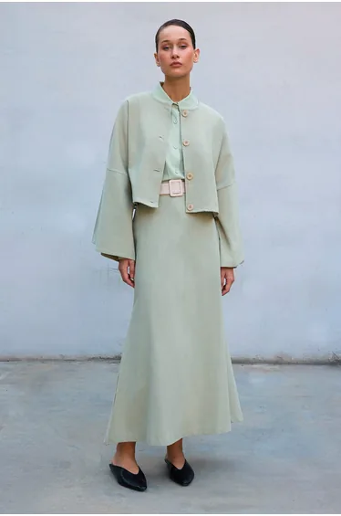 JACKET AND SKIRT SET