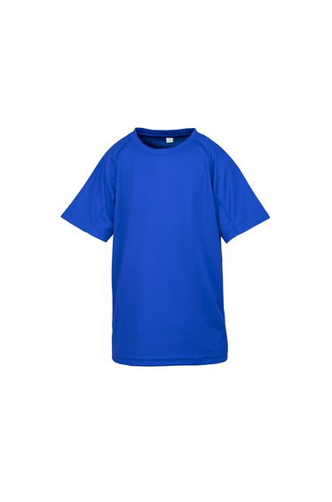 Spiro Chidlrens/Kids Impact Performance Aircool T-Shirt - Royal