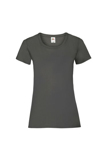 Fruit of the Loom Womens/Ladies Lady Fit T-Shirt - Light Graphite