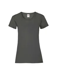 Fruit of the Loom Womens/Ladies Lady Fit T-Shirt - Light Graphite