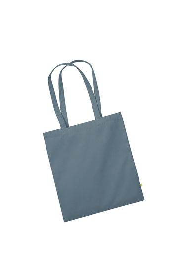 Westford Mill EarthAware Organic Bag For Life Tote Bag - Dusty Blue