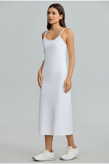 Basic Dress With Thin Straps