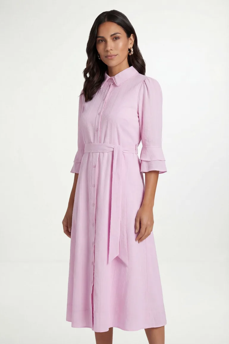 short pink satin dress Paiva Mini Slip Dress in Matte Satin Dark Rose main image 0
