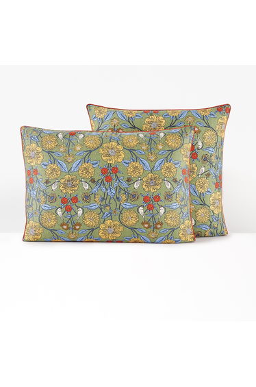 Johanna Floral 100% Cotton Satin 300 Thread Count Pillowcase
