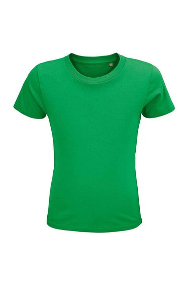 SOLS Childrens/Kids Crusader Organic T-Shirt - Kelly Green