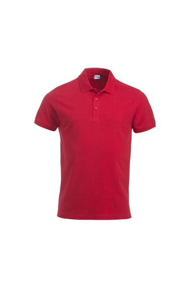 Clique Mens Classic Lincoln Polo Shirt - Red