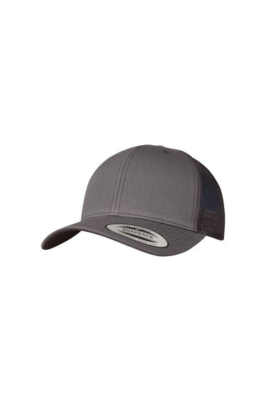 Flexfit Unisex Retro Trucker Cap - Dark Grey