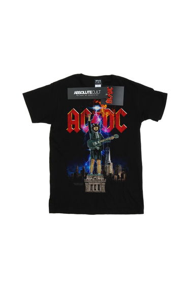 AC/DC Mens Angus NYC T-Shirt - Black
