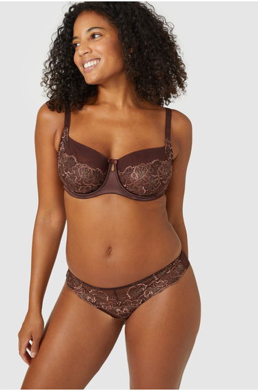 Heritage Bloom Embroidery Brief