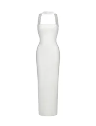 Naima Sleeveless Slit Bandage Maxi Dress - 1