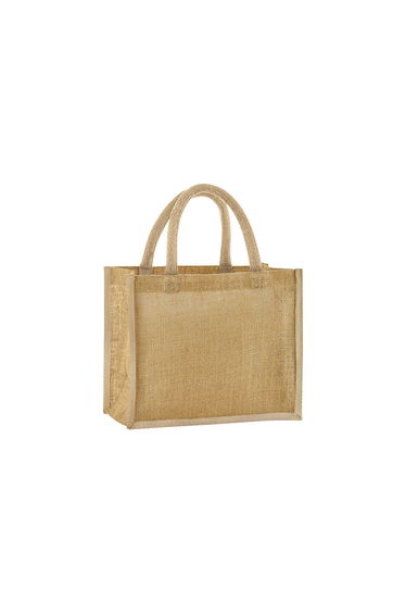 Westford Mill Starched Jute Midi Tote Bag - Natural