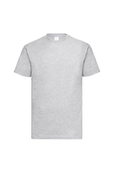 Mens Value Short Sleeve Casual T-Shirt - Grey Marl