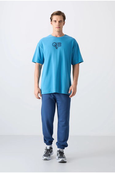 TOMMY Oversized Printed Logo Crew Neck T-Shirt