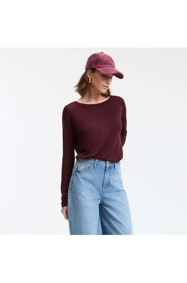 Fine Knit Jumper/Sweater with Crew Neck