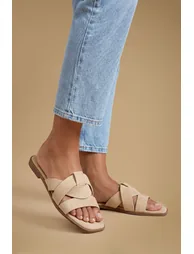 Good For The Sole: Farah Faux Suede Comfort Sliders