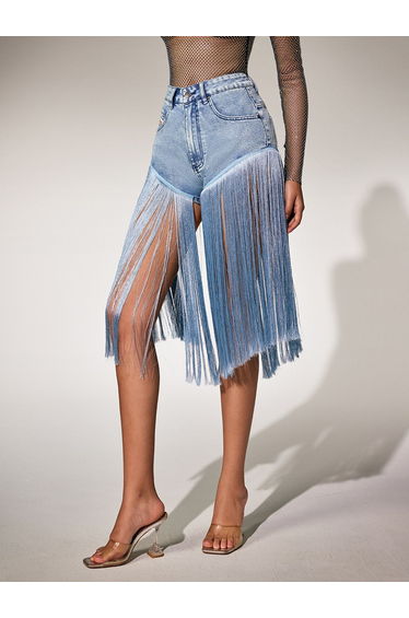 Parenth Fringe Shorts