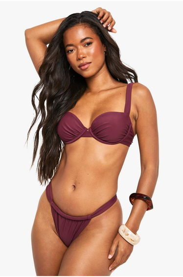 Swimwear Essentials Ruched Brief