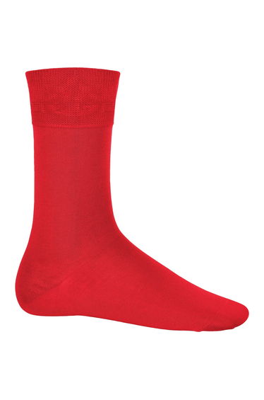 Kariban Cotton City Mens Casual Cotton Rich Socks - Red