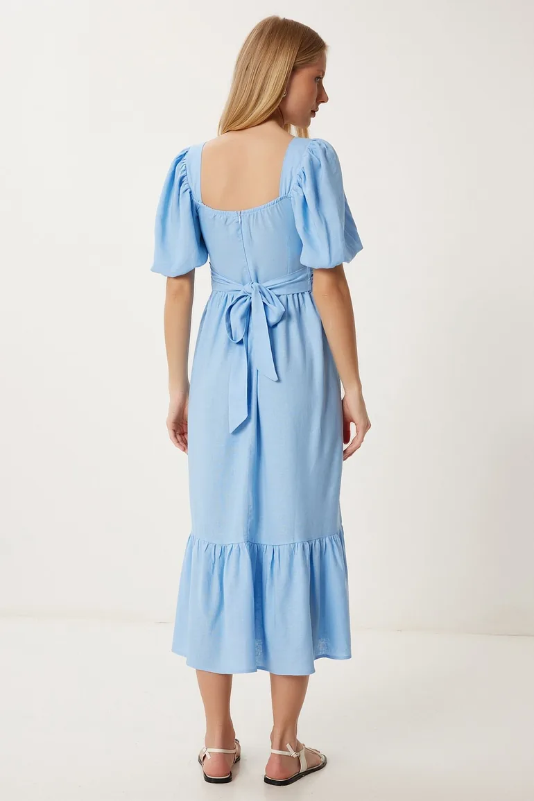 long dresses christmas Lavetir A-Line/Princess Asymmetrical Long Sleeves Pleated Velvet Christmas Dresses 2026 main image 1