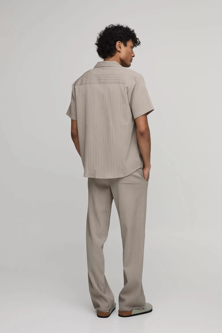 طقم بوهو مان باللون الرمادي - 2