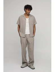 طقم بوهو مان باللون الرمادي - 3