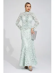 Basin Green Lace Set