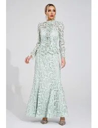 Basin Green Lace Set - 6