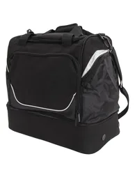 Quadra Pro Team Hardbase Holdall (40 Litres) - Black/Light Grey