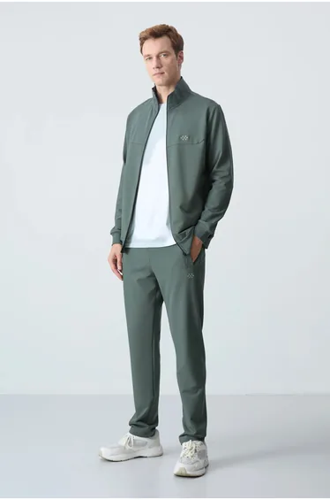 TOMMY Men's Zip-Collar Sweatshirt And Pants Set