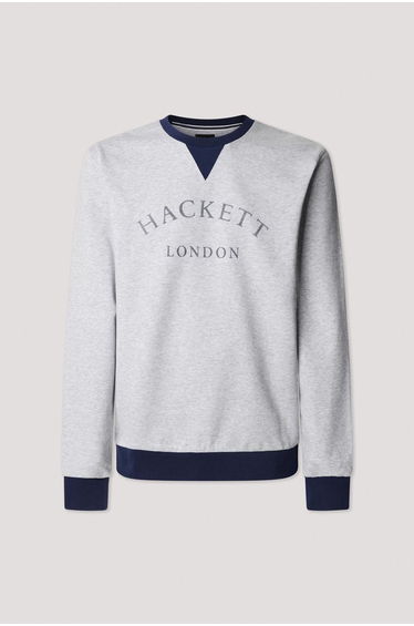 Heritage Essential Crew Grey Marl