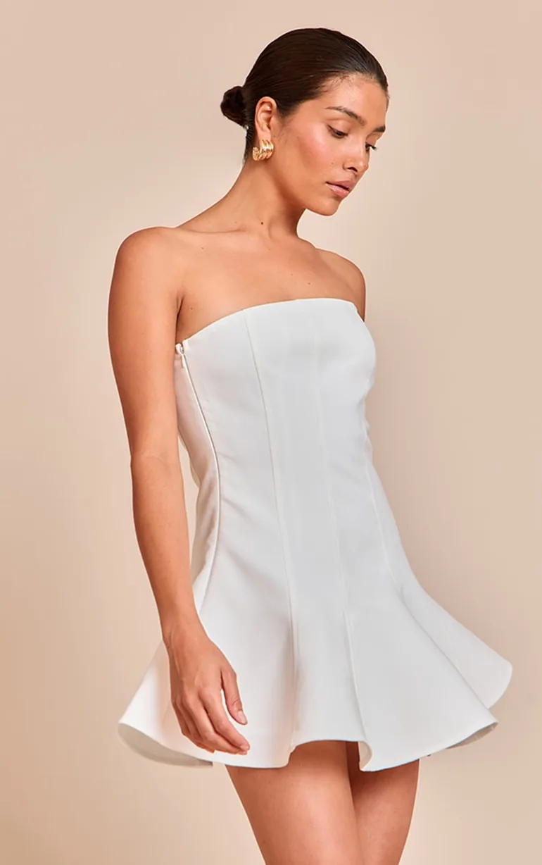petite white dress mini Landon Mini Dress Petite | White | Womens
